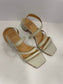 Delfina Sandal in Marfil Size 38
