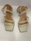 Delfina Sandal in Marfil Size 37.5