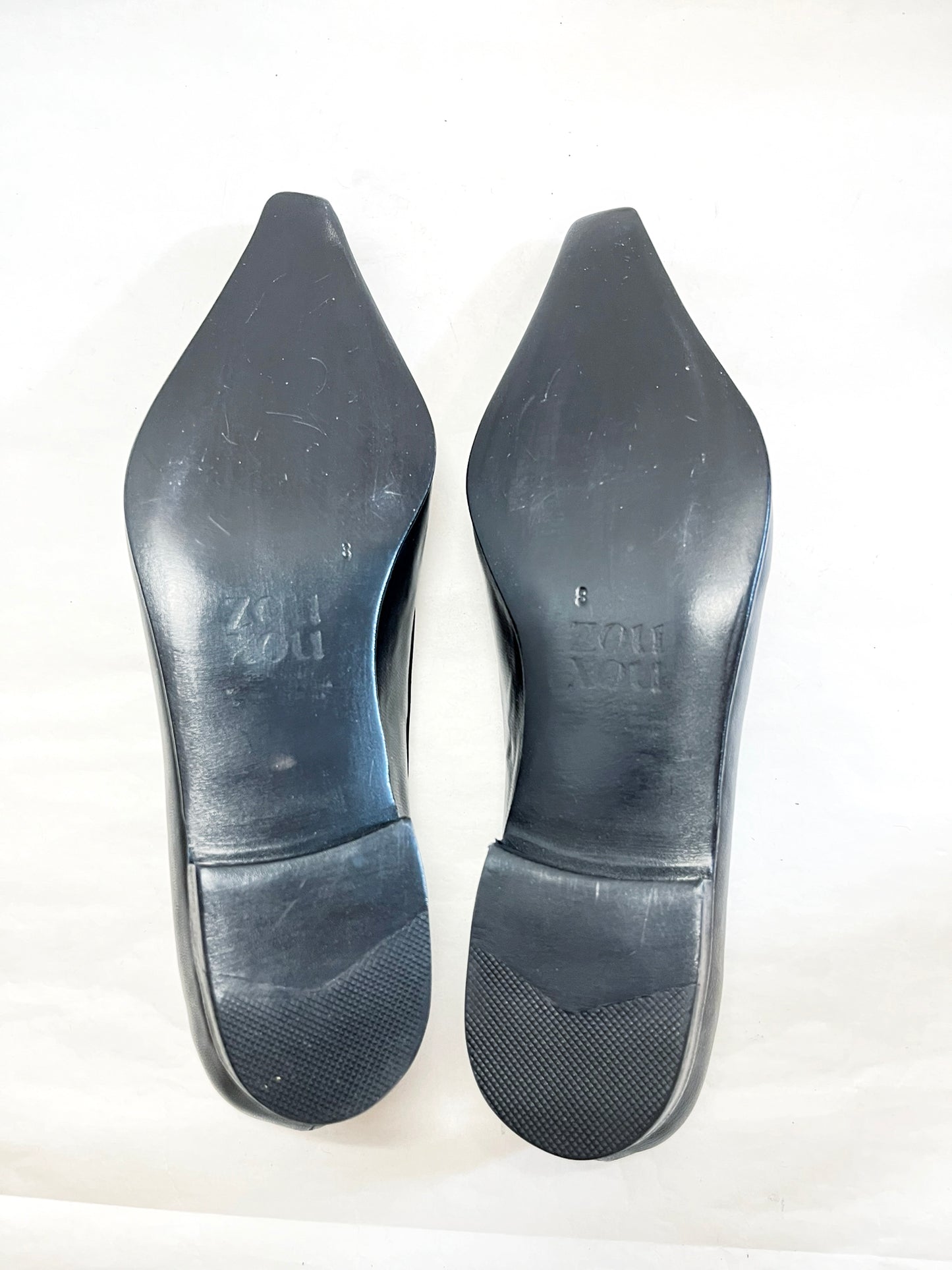 Ema Bow Flat in Black Size 38