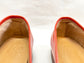 Ema Bow Flat in Tomato Size 40