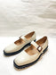 Uchi Flat in Marfil Size 41