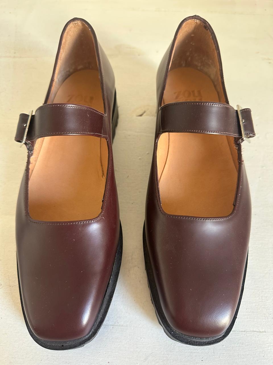 Uchi Flat in Tannat Size 40