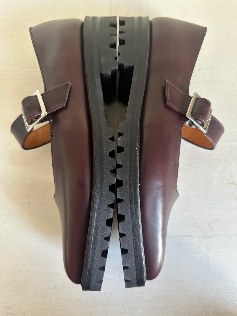 Uchi Flat in Tannat Size 40