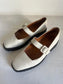 Uchi Flat in Marfil Size 39