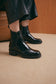 High Nerea Boot in Black Patent Size 40