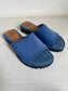 Pileta Sport Slide in electric blue suede size 40