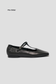 Juana T-Strap Flat in Black - PRE-ORDER