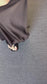 Anto Slingback Thong Sandal Black