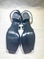 Delfina Sandal in Black Patent Size 40