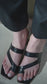 Una Thong Sandal in Black